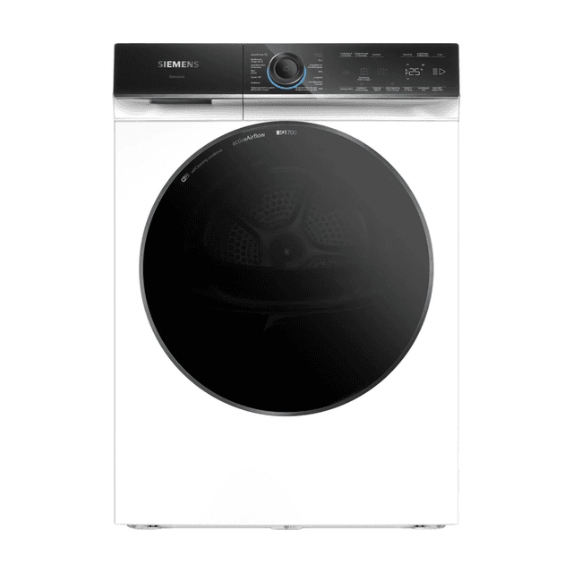 Siemens WR47B2C5FG iQ700 warmtepompdroger, 9 kg, energieklasse A, NL/FR-paneel, wit