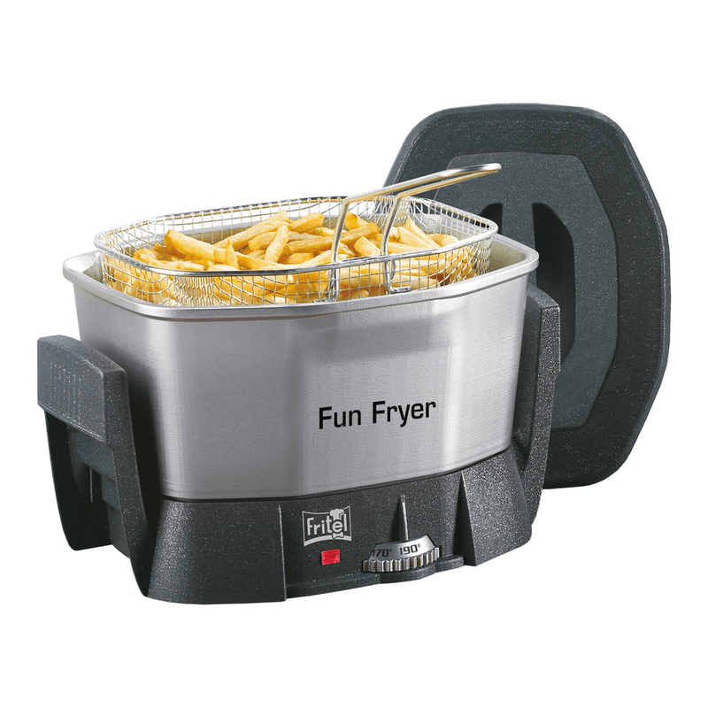 Fritel Fun Fryer FF 1200 - Snackfriteuse/Fonduefriteuse - 1,5 L - 1400 W - Antistofdeksel - Voor 2 tot 6 personen - PFAS-vrij — afbeelding 1