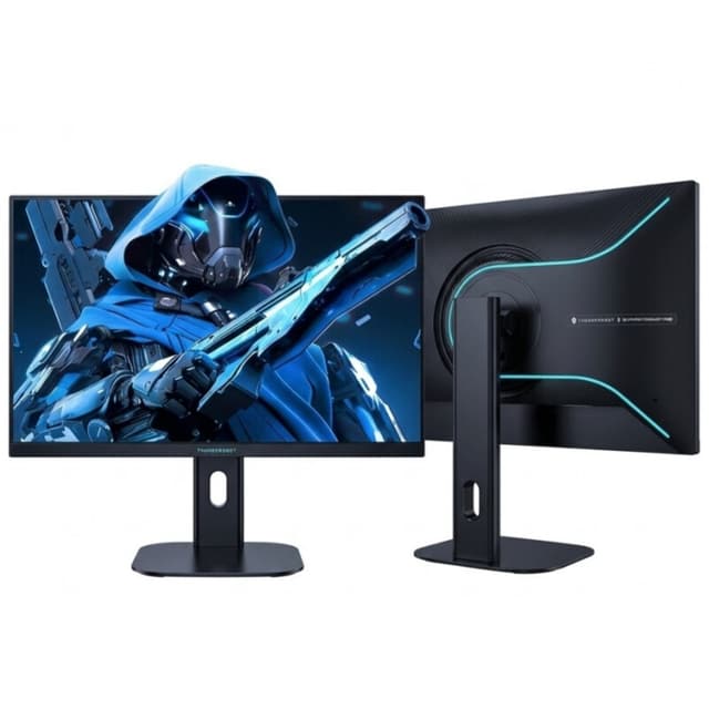THUNDEROBOT 27 inch 2K 275 Hz snelle IPS-gamingmonitor met weinig blauw licht, hoogteverstelling en draaifunctie, HDR-piekhelderheid 450 nits, ZQ27F260L-GL