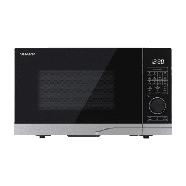 Sharp YC-PC254AE-S combinatie magnetron 25 liter met grill en convectiefunctie (zilver)