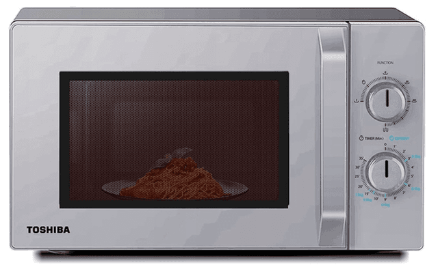 Toshiba MW2-MG20PF(SL) magnetron, 20 liter, 800 W, 5 vermogensstanden, zilver
