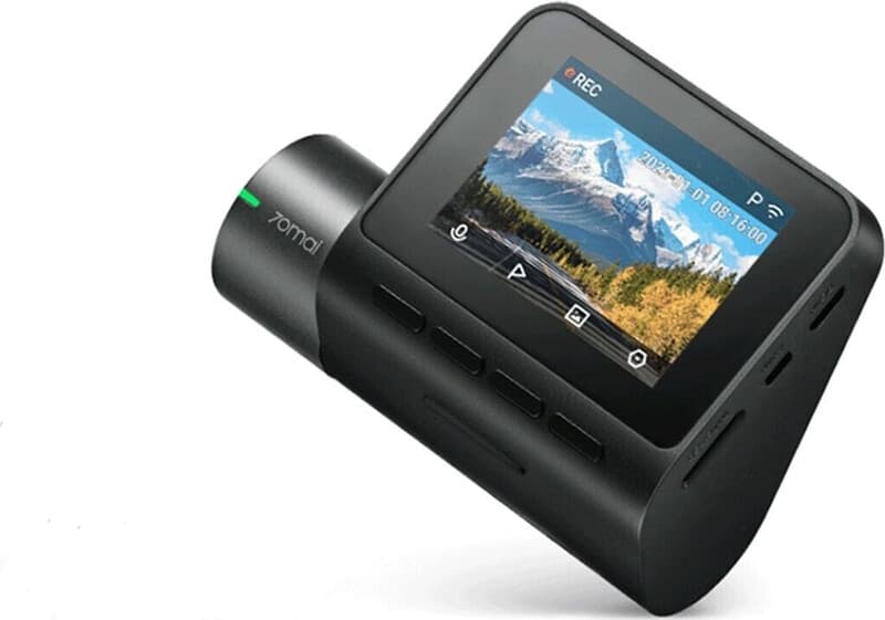 70mai Dashcam A200, 1080P HDR Frontcamera, 60 FPS vloeiende opname, 70mai Night Owl Vision, 130° kijkhoek, 2'' IPS-scherm, WiFi App-bediening, geen SD-kaart inbegrepen — afbeelding 1
