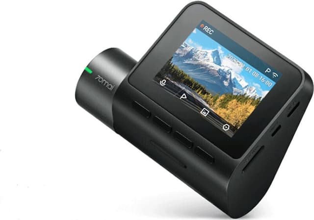70mai Dashcam A200, 1080P HDR Frontcamera, 60 FPS vloeiende opname, 70mai Night Owl Vision, 130° kijkhoek, 2'' IPS-scherm, WiFi App-bediening, geen SD-kaart inbegrepen