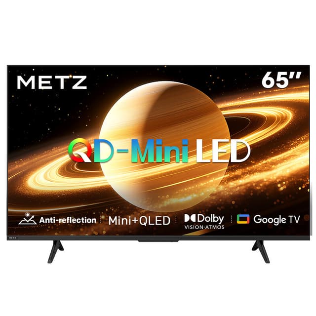METZ 65MNH7000Z 65" (165 cm) QD-MiniLED 2026 Google TV, mat scherm ultra, 60Hz, Dolby Vision & Atmos