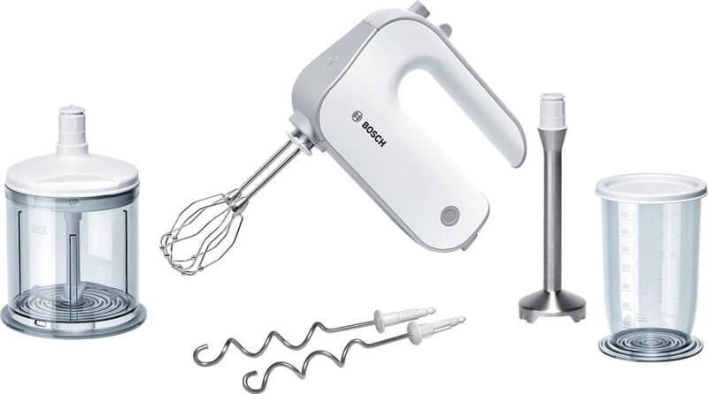 Bosch MFQ4080 handmixerset, 500 W, 5 snelheidsstanden, ergonomisch ontwerp — afbeelding 1