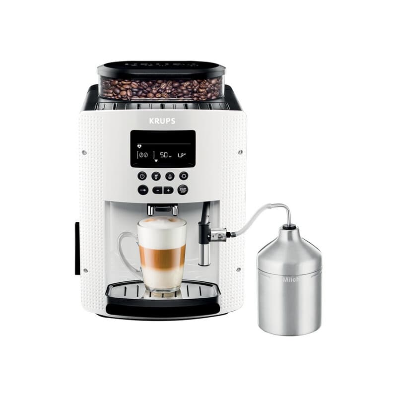 Krups EA8161 koffiezetapparaat wit — afbeelding 1