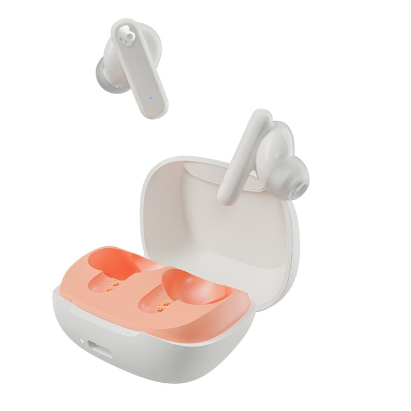 Skullcandy Smokin Buds true wireless in-ear bone/oranje gloed — afbeelding 1