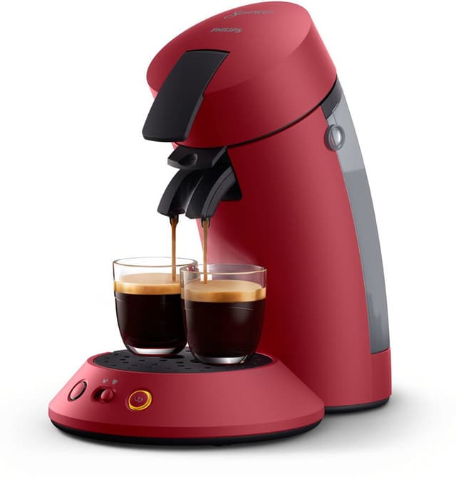 Philips CSA210/91 Senseo Original Plus koffiepadautomaat rood