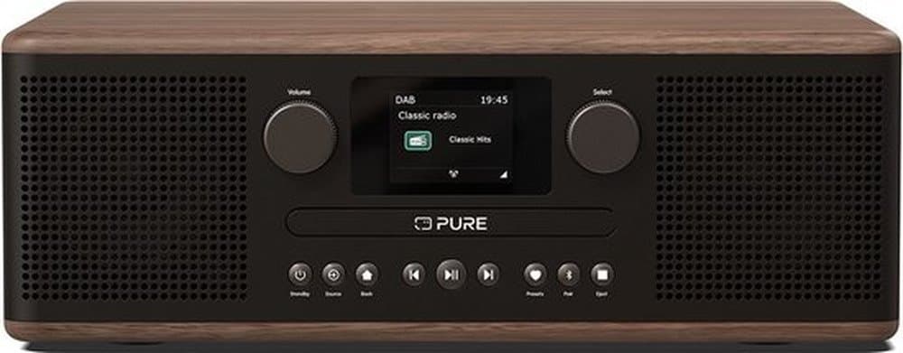 Pure Classic C-D6 Zwart/Walnoot | | 0759454301354 — afbeelding 1
