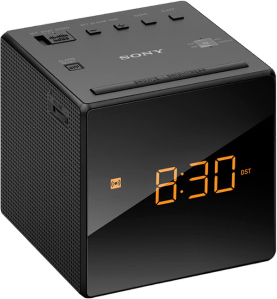 Sony ICF-C1B - Wekkerradio - Zwart — afbeelding 1