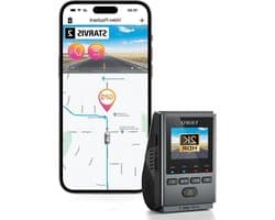 Dashcam GPS - Autocamera Recorder - Veilige Rit - Quad HD Resolutie - 10x10x15 cm - Zwart