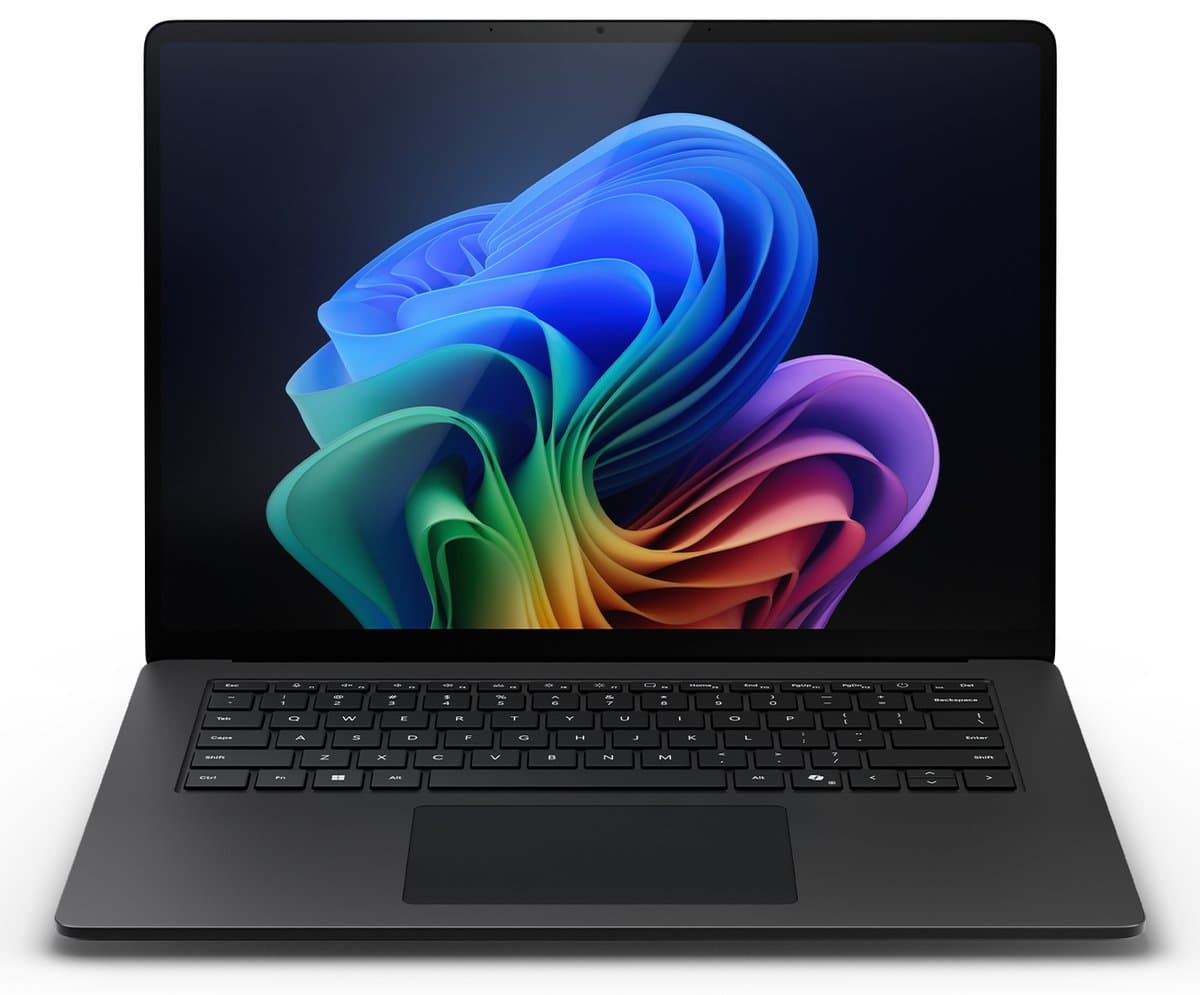 Microsoft Surface Laptop 8 Copilot+ PC Intel Core Ultra 5 335 38,1 cm (15") Touchscreen 32 GB LPDDR5x-SDRAM 256 GB SSD Wi-Fi 7 (802.11be) Windows 11 Pro Zwart QWERTY — afbeelding 1
