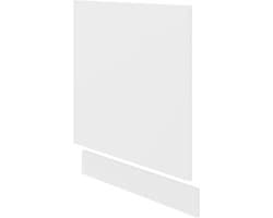 VCM Voorpaneel keukenmeubel vaatwasser vaatwasser afwasmachine front kitchenette keuken Esilo 60, wit