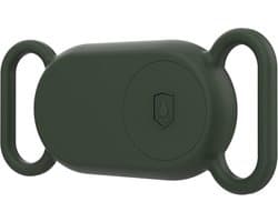Go Go Gadget - Siliconen case - Geschikt voor Samsung Galaxy SmartTag2 - Huisdier case - Halsbanden tracker - Groen