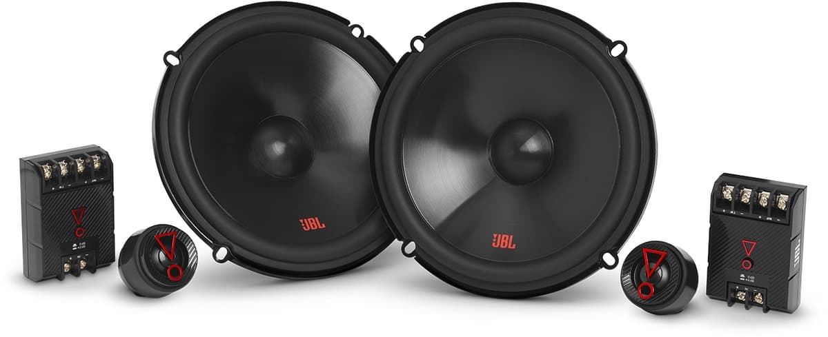 JBL Stage3 607CF - Autospeakers - 16,5 cm - 2-weg Composet - 250 Watt - Zonder Grill - Zwart — afbeelding 1