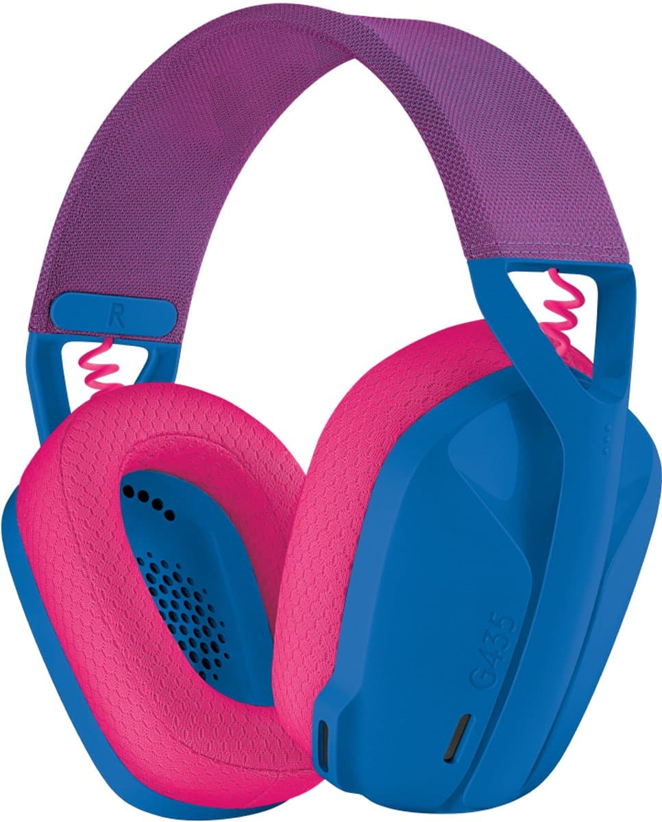 Logitech G435 LIGHTSPEED - Draadloze Gaming Headset - Bluetooth - Blauw — afbeelding 1