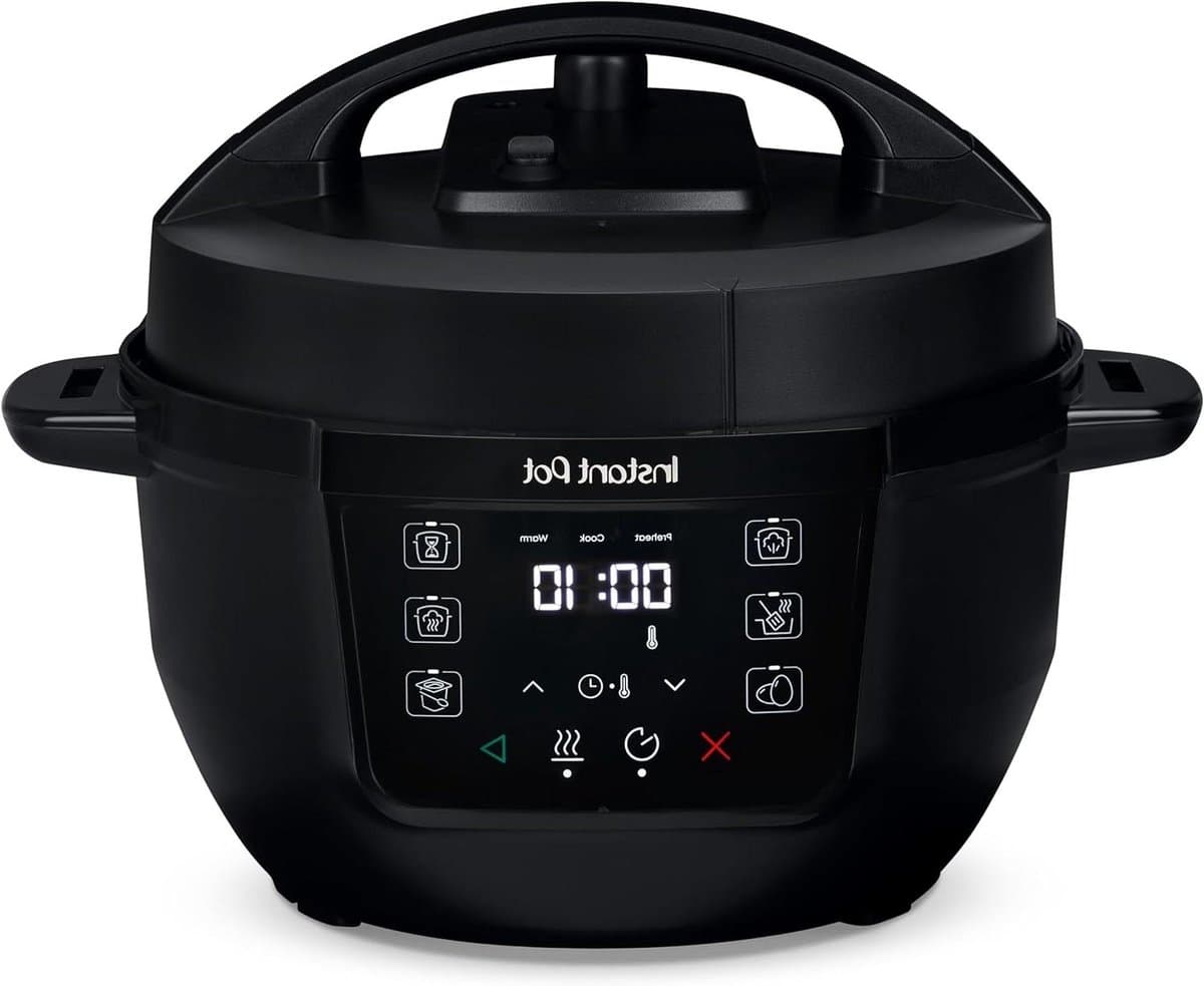 Elektrische Multicooker - Snelle Kookpan - Maaltijden Bereiden - Compact Formaat - 38 Liter - Zwart — afbeelding 1