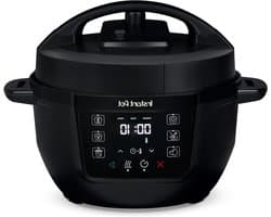 Elektrische Multicooker - Snelle Kookpan - Maaltijden Bereiden - Compact Formaat - 38 Liter - Zwart