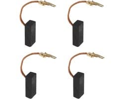 Grasmaaier koolborstels 6 x 9 x 20 mm - 2 paar - vervangend onderdeel - herstel motorprestaties - ShopVlot