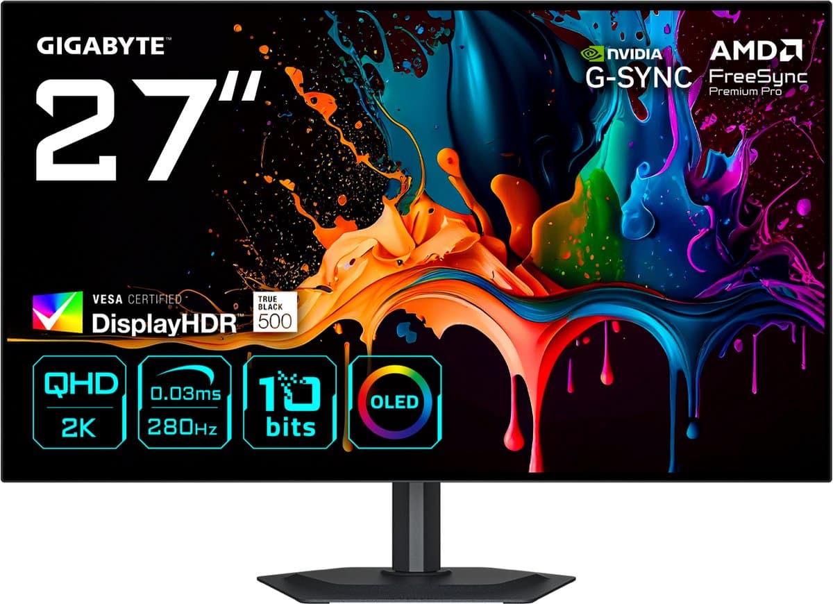 GIGABYTE MO27Q28G 27'' gaming monitor — afbeelding 1