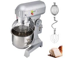 VEVOR Deegmixer Keukenmachine Standmixer CommerciëLe Kneedmachine 15 Qt 600W
