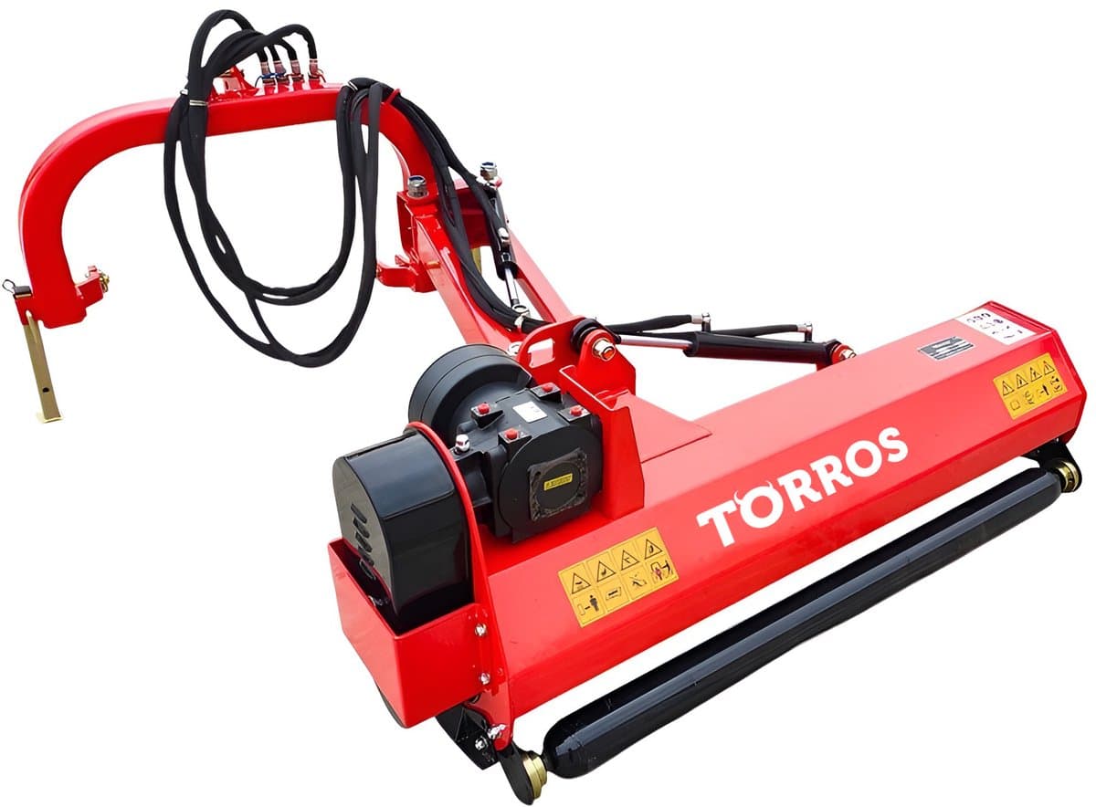 Hydraulische verstek klepelmaaier 145 cm aftakas Middelzwaar gebruik Torros KPV145 — afbeelding 1