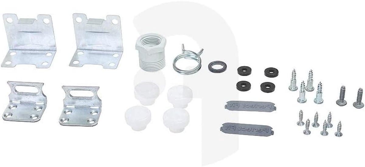 Montageset Vaatwasser - Inbouwkit Onderbouw - Vaatwasser Monteren - Origineel Product - Standaard Maat - Grijs — afbeelding 1