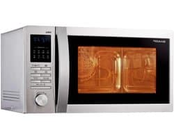 Magnetron Oven - Solo Magnetron - Snel Eten - Met Grillfunctie - 25 Liter - Zilverkleurig