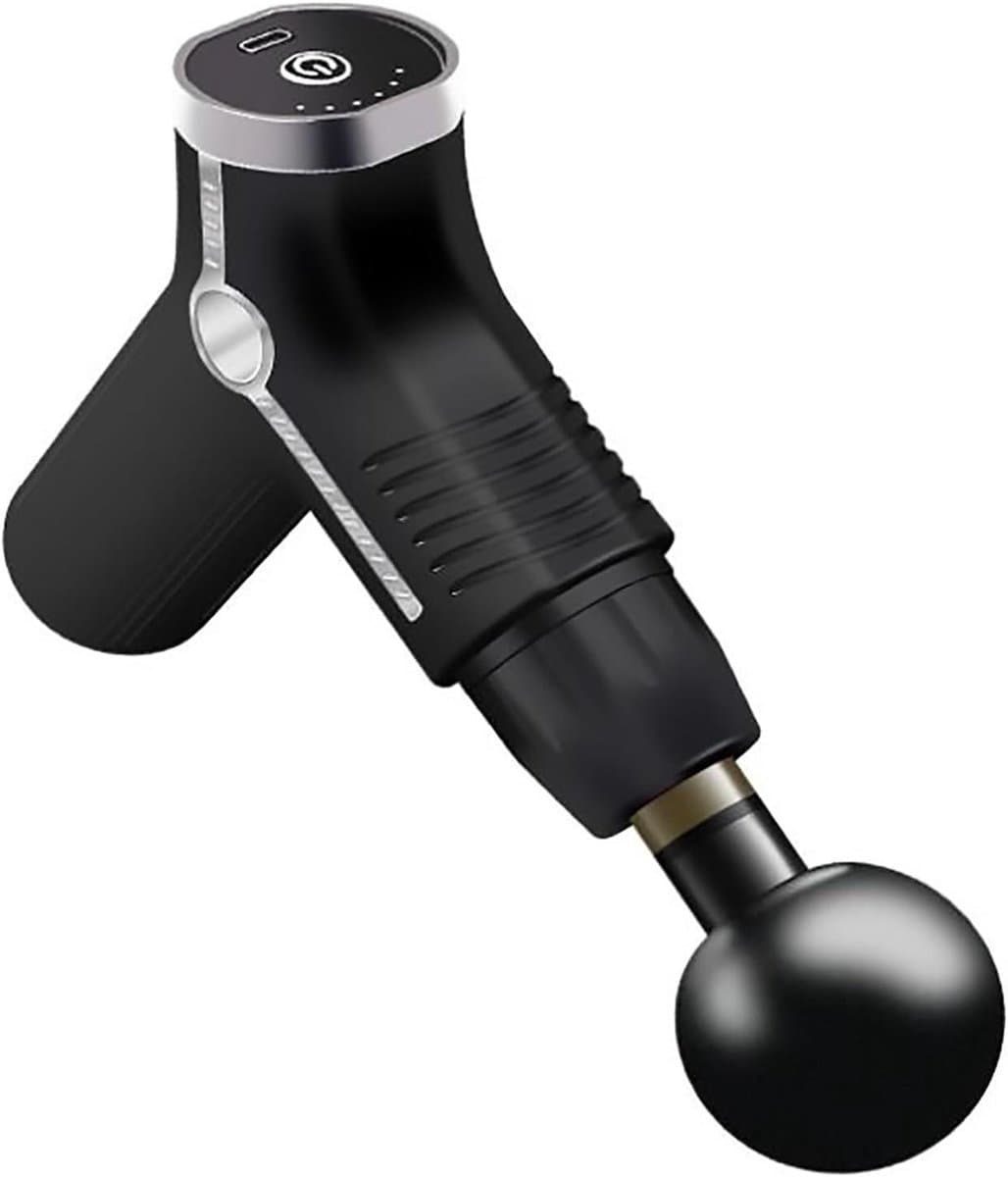 Massagepistool - Spierverlichter - Spierherstel - 6 Snelheden - 14 cm - Zwart — afbeelding 1