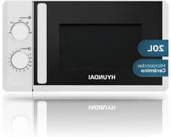 Magnetron Oven - Keukenapparaat - Snel Opwarmen - Keramische Binnenkant - 20 Liter - Wit