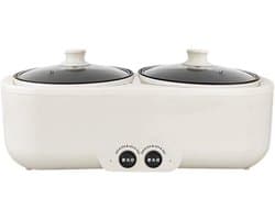 Double Boiler Rice Cooker, Multi-Function Small Electric Hob, Electric Steam and Cooking Pot for Household Use,A