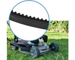 Dailygoods- Grasmaaier V-riem 48175 - Tanden - Rubber - 700x13x9.5mm - Duurzaam - Betrouwbare krachtoverbrenging