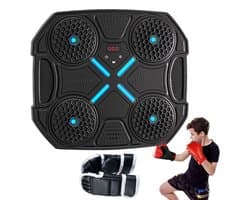 Boxing Music Machine, Smart Boxing Trainer, Wireless Punching Equipment, Training Machine with Smart Display, Home Gym Equipment, Boxing Gloves, Punching Trainer, Wireless Boxing, Punching Equipment