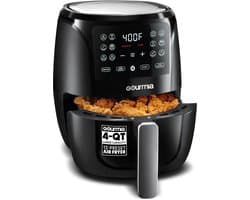 Digitale Airfryer - Hete Lucht Oven - Gezond Frituren - Programmeerbare Functies - 4 Liter Capaciteit - Zwart