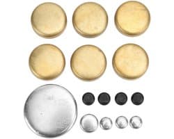 Geschikt voor MPE-108BR messing gelplugset voor Ford small-block motoren (255ci, 260ci, 289ci, 302ci, 351ci)
