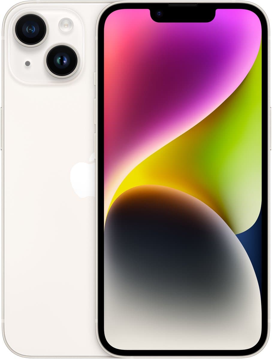 Apple Smartphone Apple Mpur3Qn/A 6,1" A15 128 Gb Wit Starlight — afbeelding 1