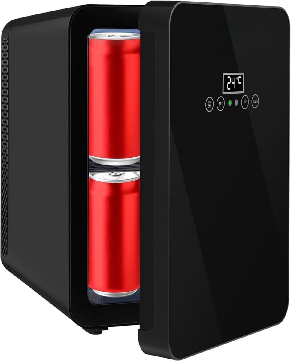 Lexium Mini Fridge for Drinks - Kleine Koelkast - Mini Koelkasten - Minibar - Mini Fridge - Mini Koelkast - Mini Koelkastje - — afbeelding 1