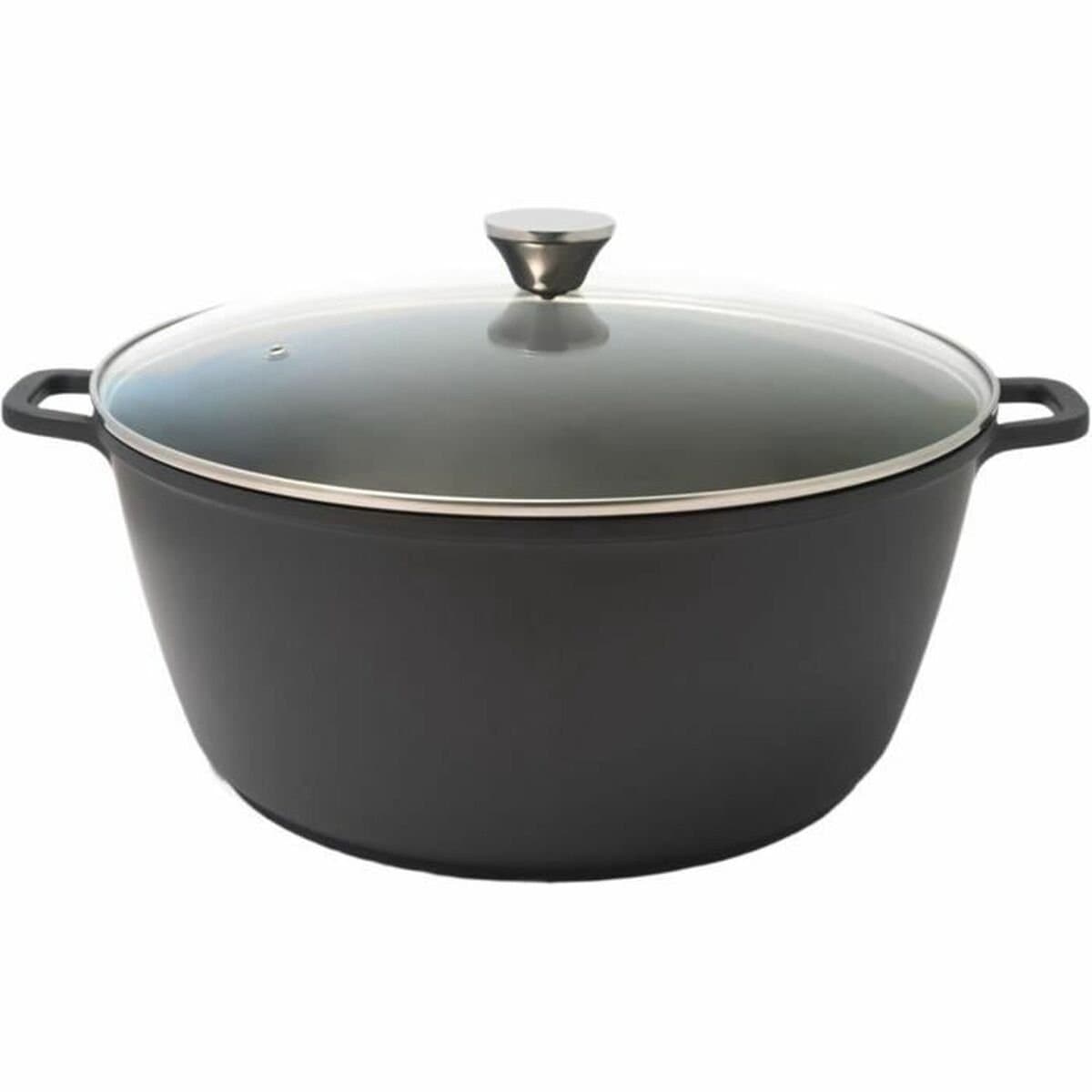 Kookpot met Deksel Baumalu Zwart Ø 32 cm 10 L — afbeelding 1