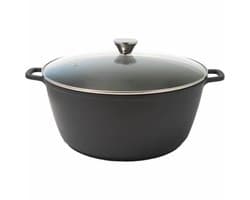 Kookpot met Deksel Baumalu Zwart Ø 32 cm 10 L