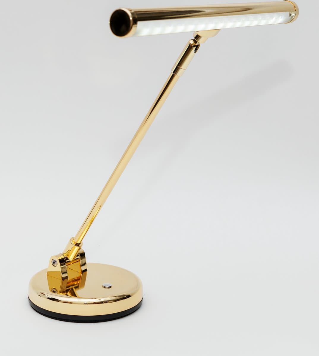 Feurich LED pianolamp Messing (ook snoerloos) — afbeelding 1