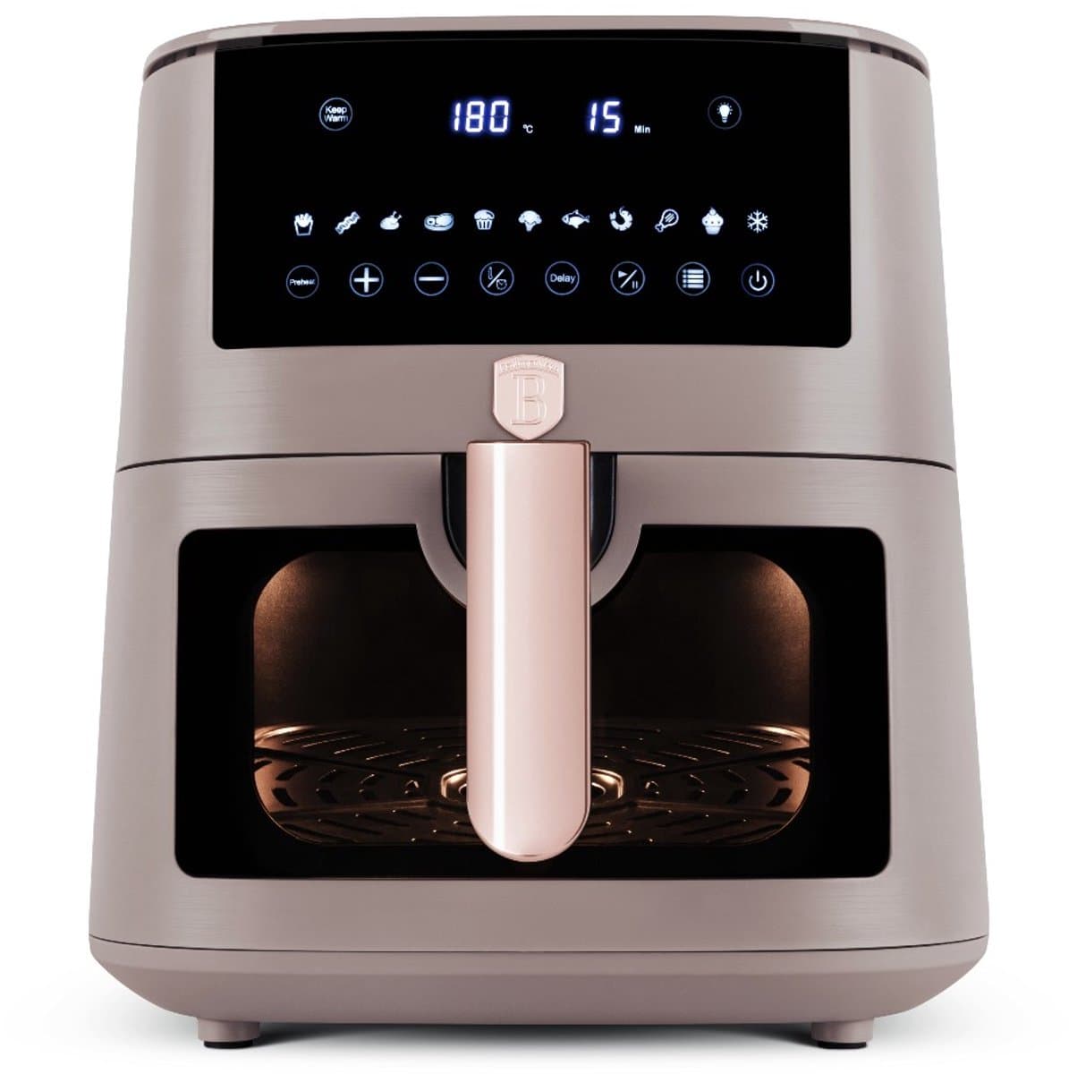 Heteluchtfriteuse 8 l Taupe Collection — afbeelding 1