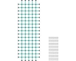 geitjes die Netto met Mount Basis voor 48" × 144" Houten Kaders beklimmen