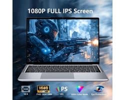 Laptop Ultradun - 12GB RAM 2TB SSD - 14.1 Inch IPS Scherm - 1920 x 1080 Resolutie - Metaal Behuizing - Windows 11 Pro