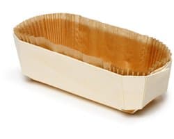 Set van 10 Houten Bakpannen - Ideaal voor de Oven en Magnetron