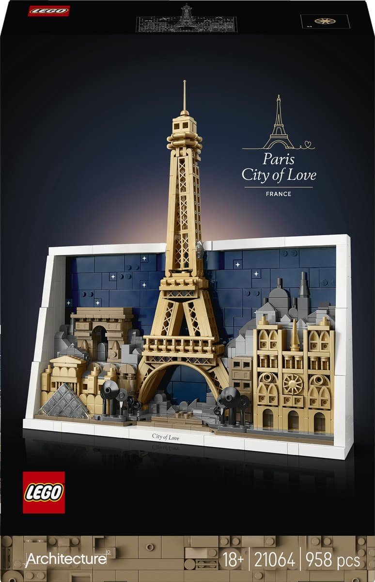 Lego Architecture 21064 Parijs – Stad Van De Liefde Bouwstenen — afbeelding 1