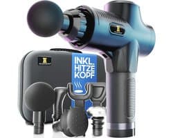Massagepistool met 7 opzetstukken en 30 snelheden voor diepe weefselmassage