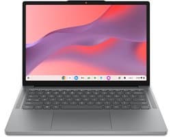 Lenovo Chrome 14ITN11 Intel® N N355 Chromebook 35,6 cm (14") WUXGA 8 GB LPDDR5x-SDRAM 128 GB UFS Wi-Fi 6E (802.11ax) ChromeOS Engels Grijs