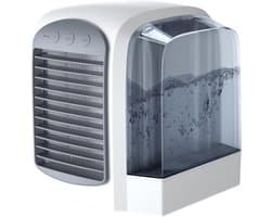 Airconditioner draagbare airconditioner elektrische ventilator bevochtigingssysteem koeler afneembare airconditioner ( zilver)