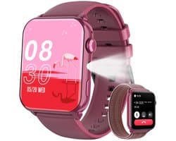 Blackview Smartwatch - Fitnesstracker met LED-Zaklampcsportmodi - Fitnesshorloge - Dameshorloge | Hartslag | Slaap | Menstruatie - Heren Horloge voor Android/IOS