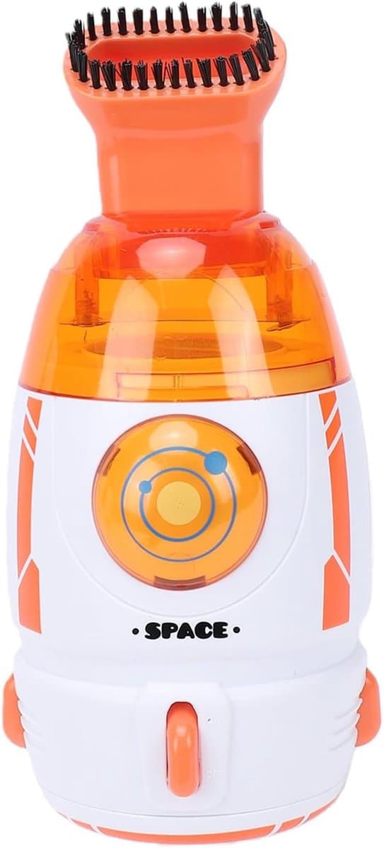 Mini Stofzuiger - Bureaustofzuiger Tafel - Bureau Schoonmaken - Afneembare Stofbak - 55ml Inhoud - Oranje — afbeelding 1